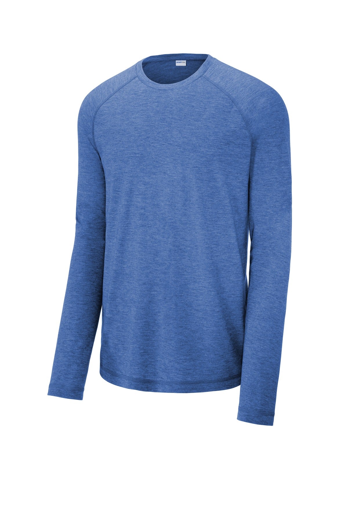 Sport-Tek® PosiCharge® Long Sleeve Tri-Blend Wicking Raglan Tee