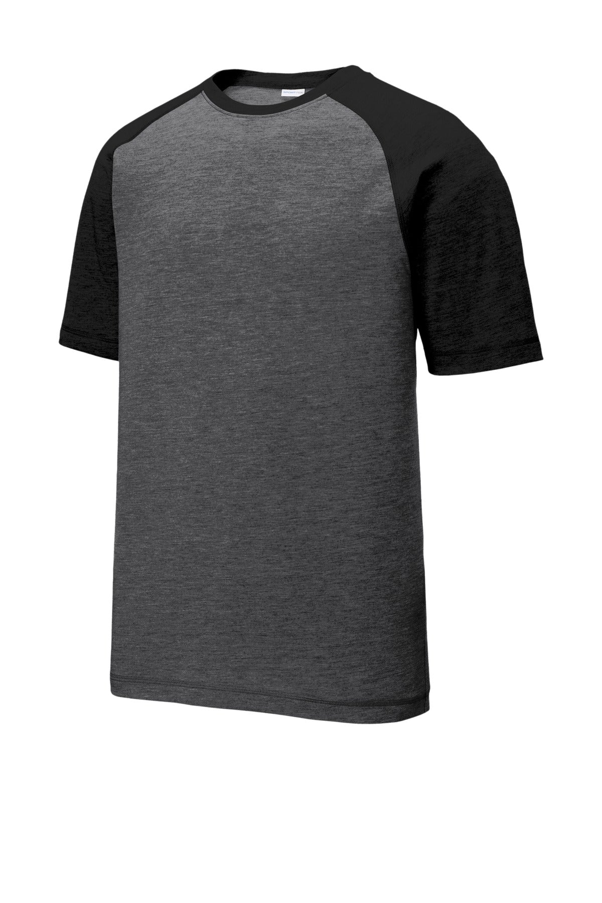 Sport-Tek® PosiCharge® Tri-Blend Wicking Raglan Tee (CORE COLORS)