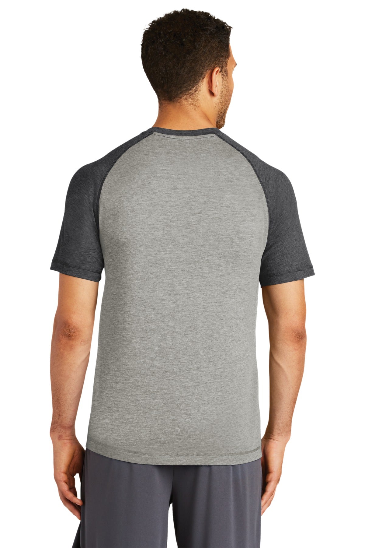 Sport-Tek® PosiCharge® Tri-Blend Wicking Raglan Tee (CORE COLORS)