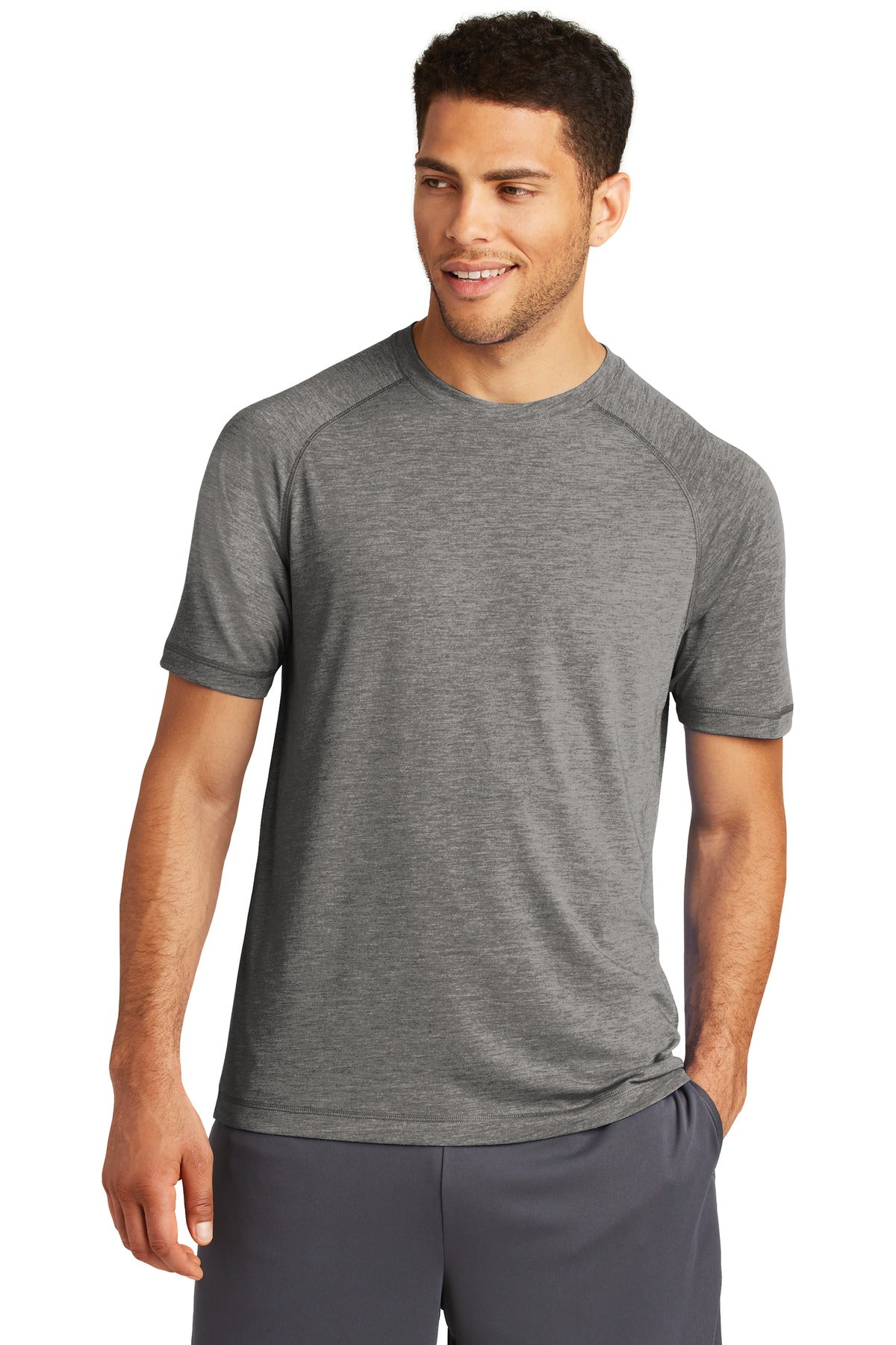 Sport-Tek® PosiCharge® Tri-Blend Wicking Raglan Tee (CORE COLORS)
