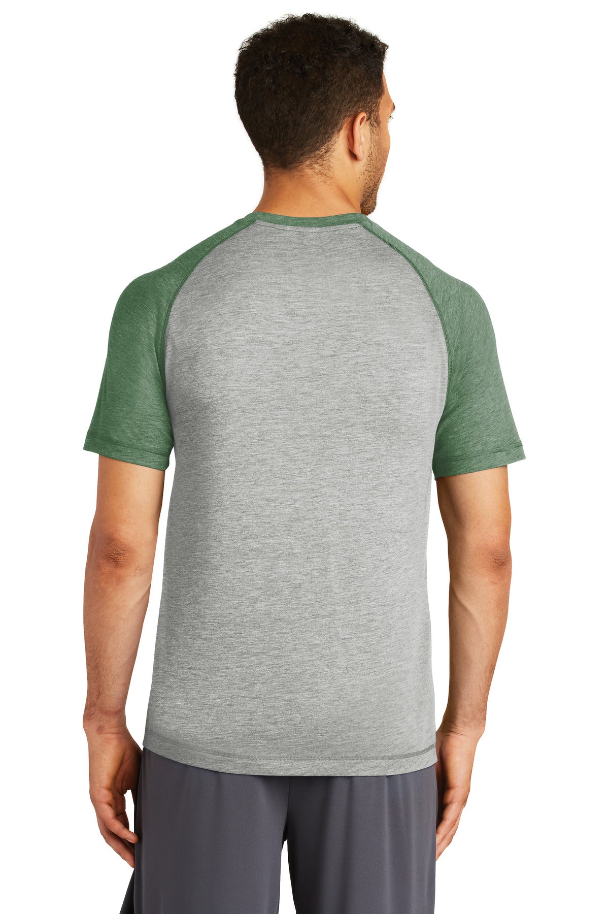 Sport-Tek® PosiCharge® Tri-Blend Wicking Raglan Tee (CORE COLORS)