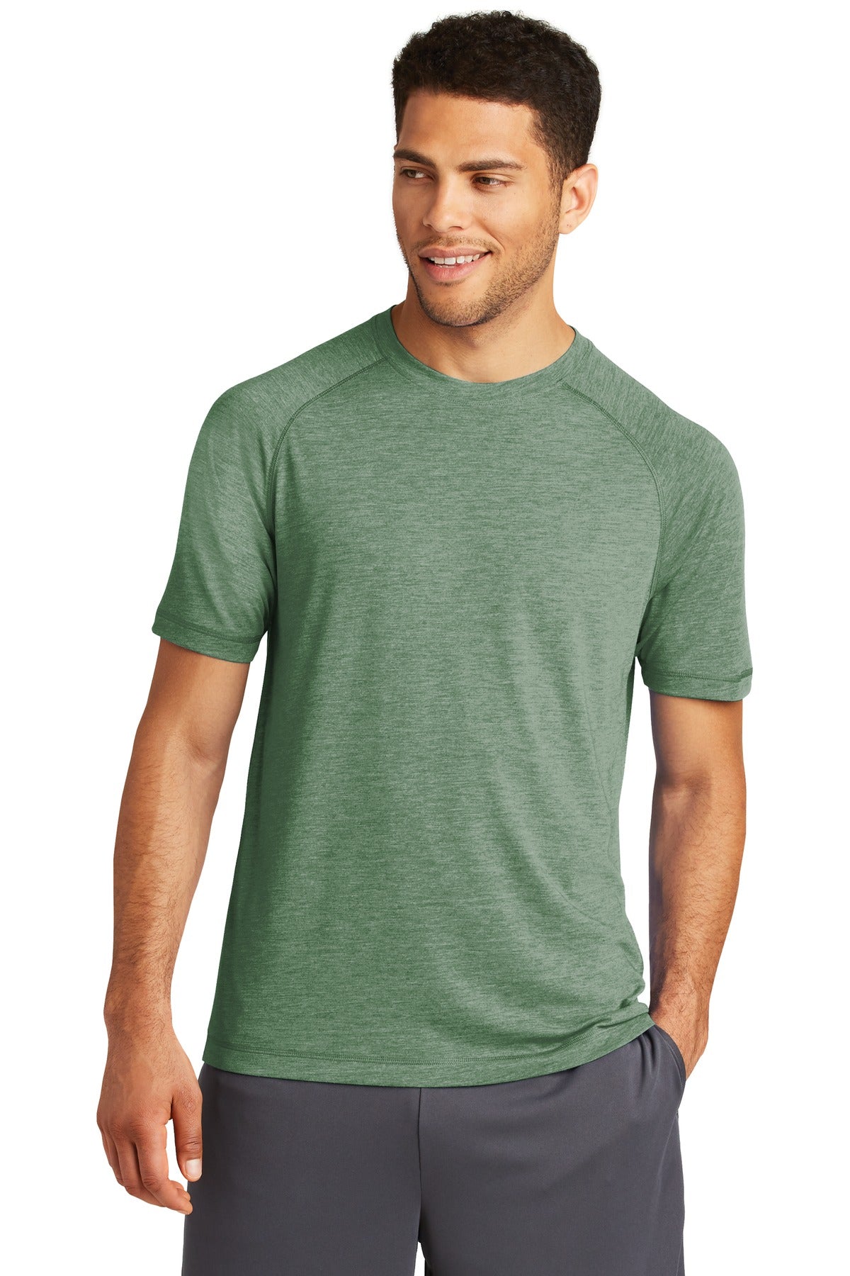 Sport-Tek® PosiCharge® Tri-Blend Wicking Raglan Tee (CORE COLORS)