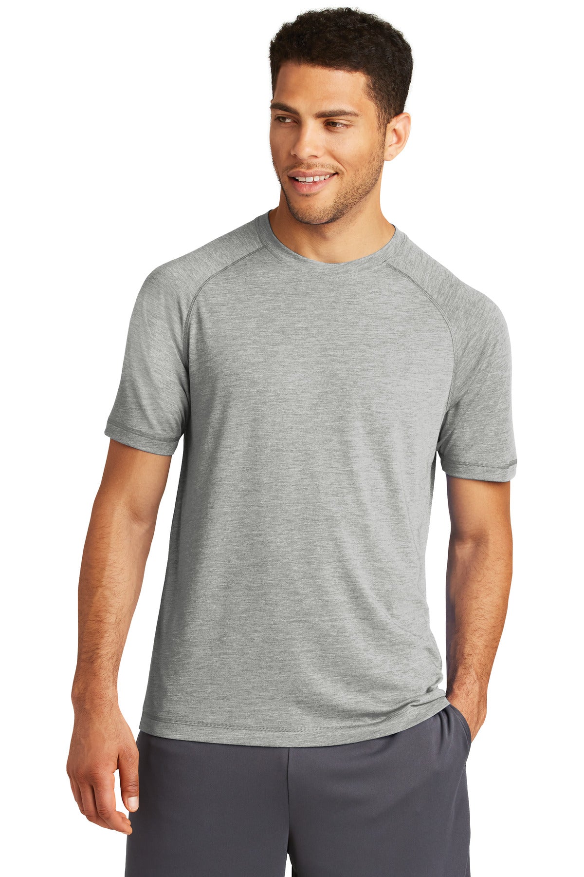 Sport-Tek® PosiCharge® Tri-Blend Wicking Raglan Tee (CORE COLORS)
