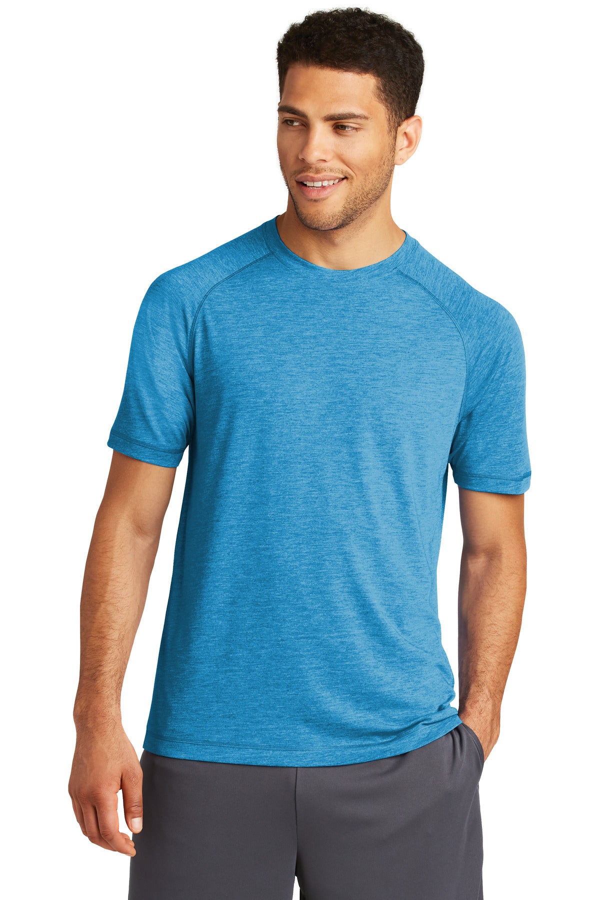 Sport-Tek® PosiCharge® Tri-Blend Wicking Raglan Tee (CORE COLORS)