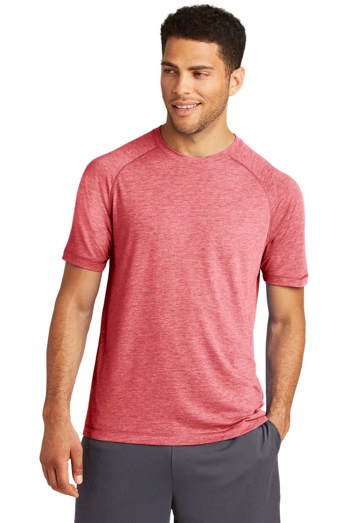 Sport-Tek® PosiCharge® Tri-Blend Wicking Raglan Tee (CORE COLORS)