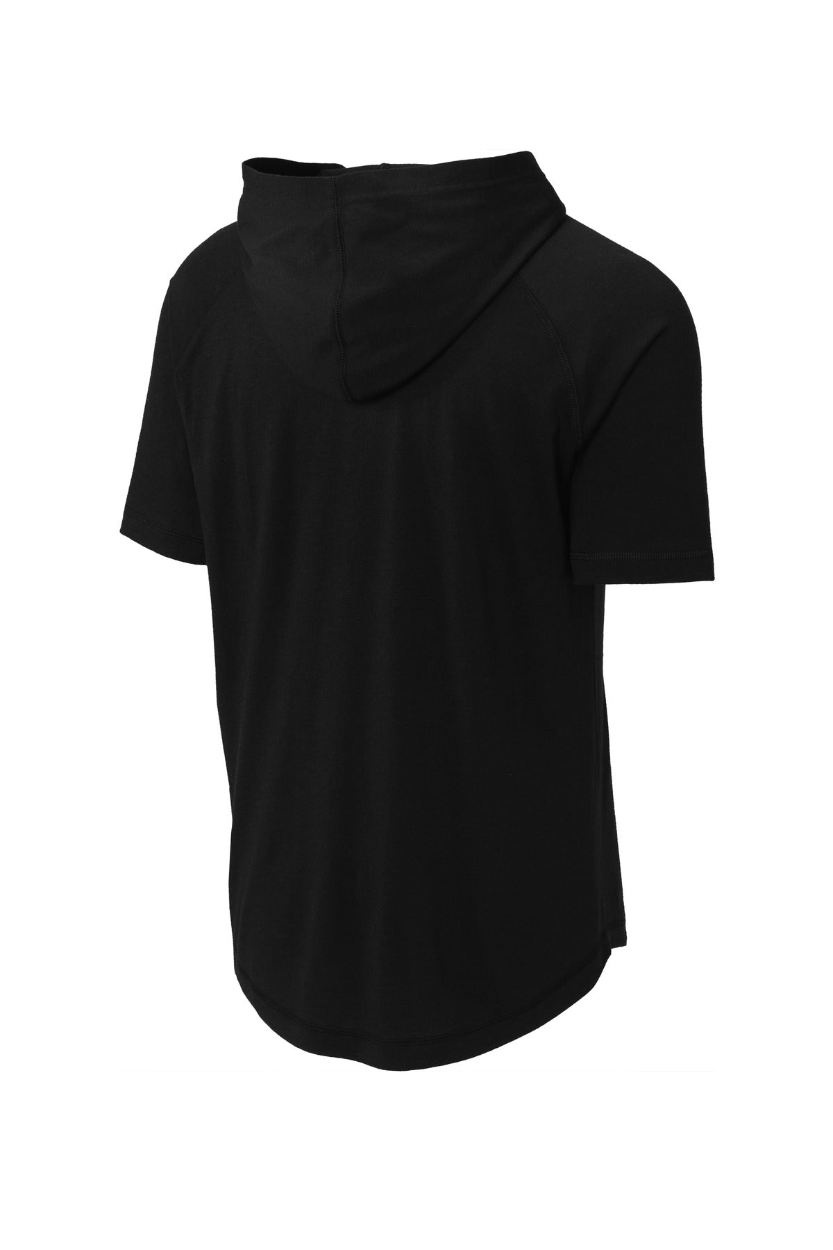 Sport-Tek® PosiCharge® Tri-Blend Wicking Short Sleeve Hoodie