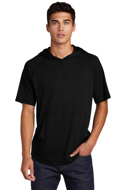 Sport-Tek® PosiCharge® Tri-Blend Wicking Short Sleeve Hoodie