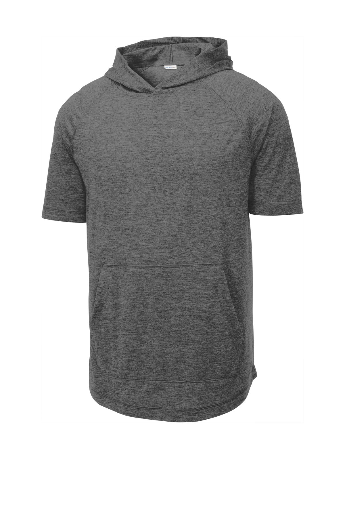 Sport-Tek® PosiCharge® Tri-Blend Wicking Short Sleeve Hoodie