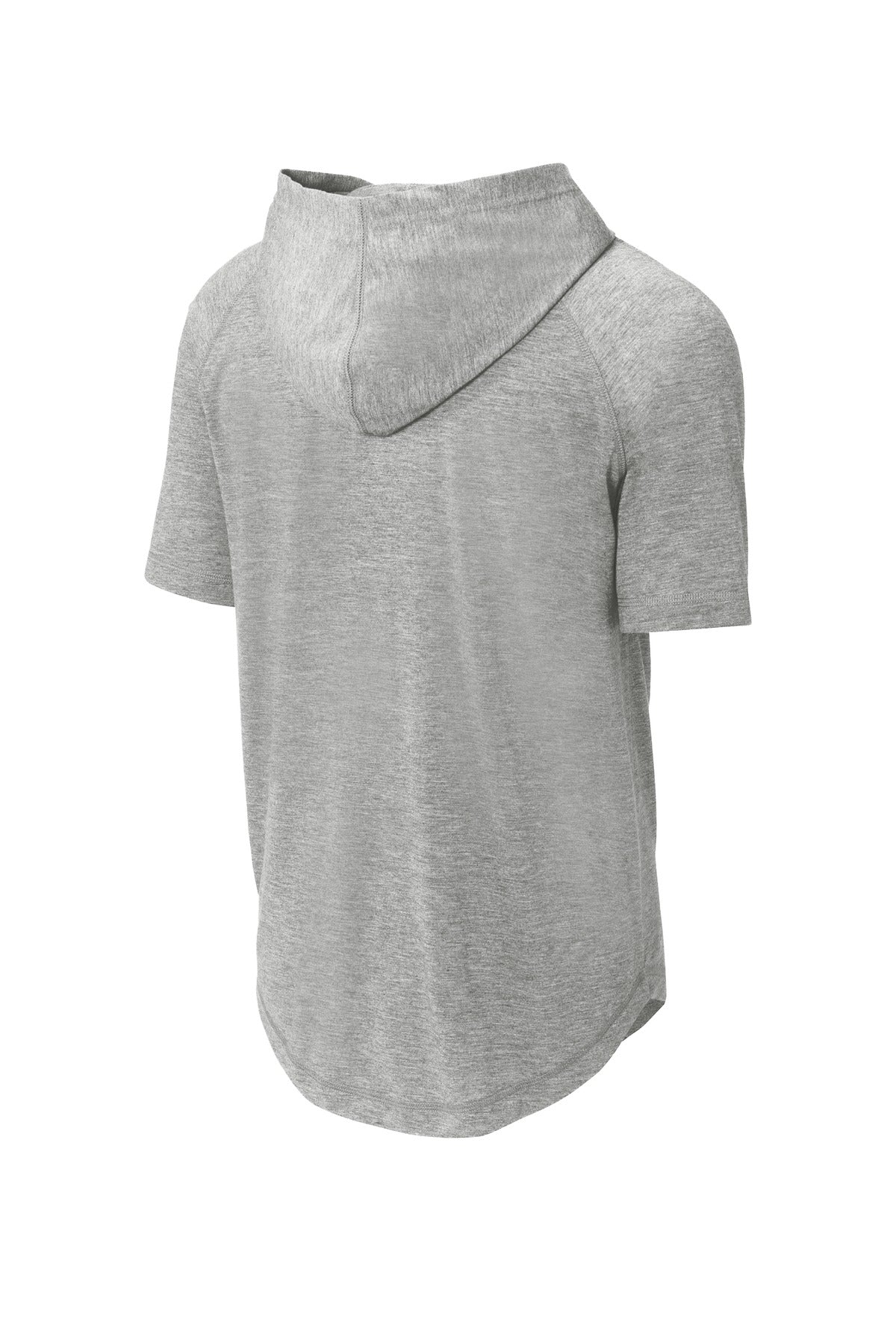Sport-Tek® PosiCharge® Tri-Blend Wicking Short Sleeve Hoodie