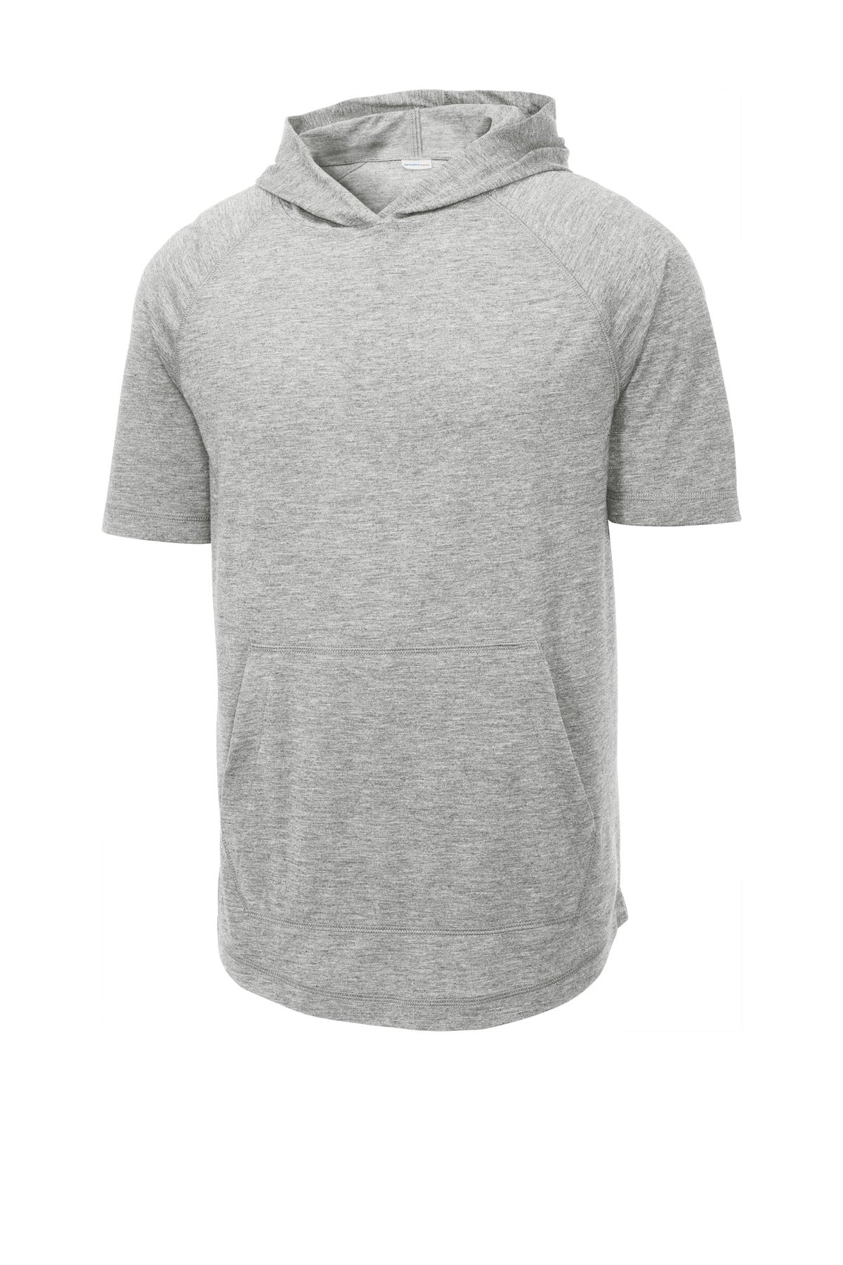 Sport-Tek® PosiCharge® Tri-Blend Wicking Short Sleeve Hoodie