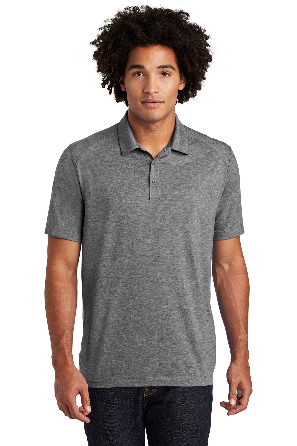 Sport-Tek® PosiCharge® Tri-Blend Wicking Polo