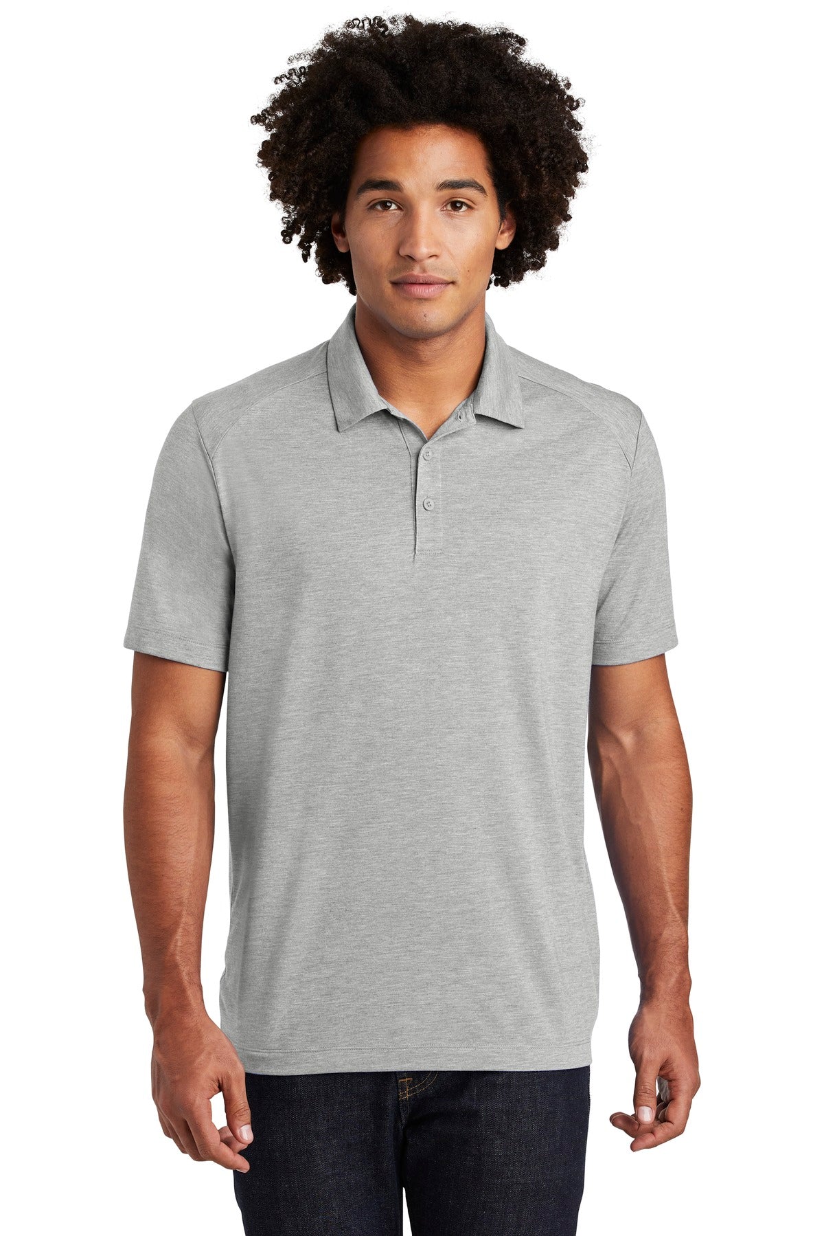 Sport-Tek® PosiCharge® Tri-Blend Wicking Polo