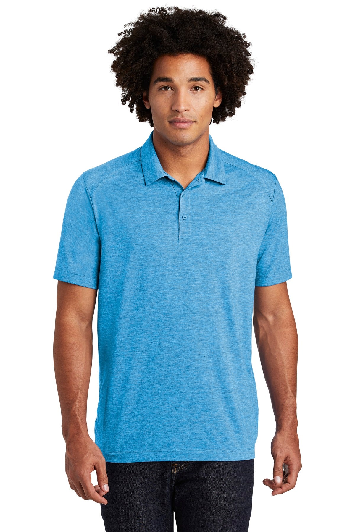 Sport-Tek® PosiCharge® Tri-Blend Wicking Polo