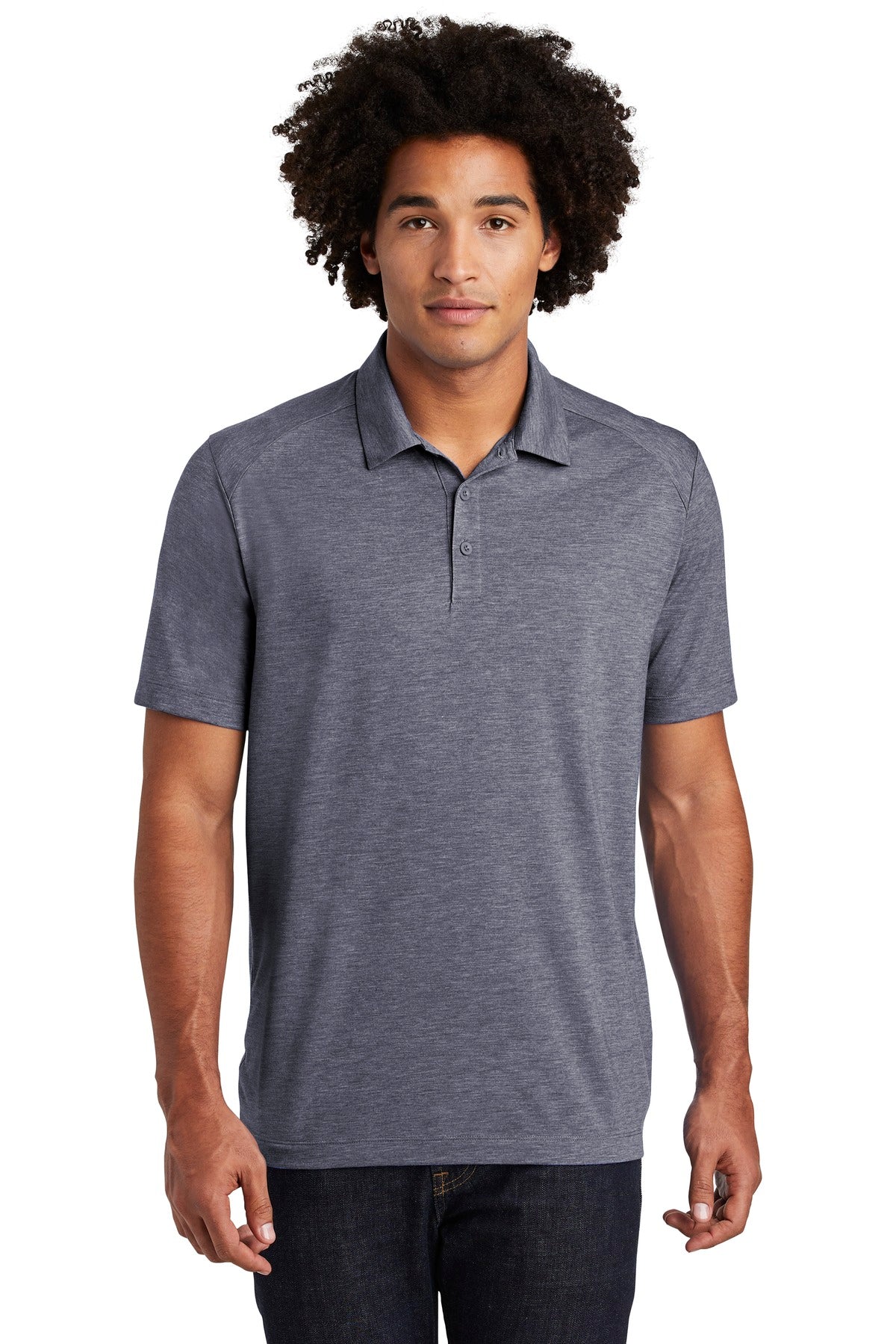 Sport-Tek® PosiCharge® Tri-Blend Wicking Polo