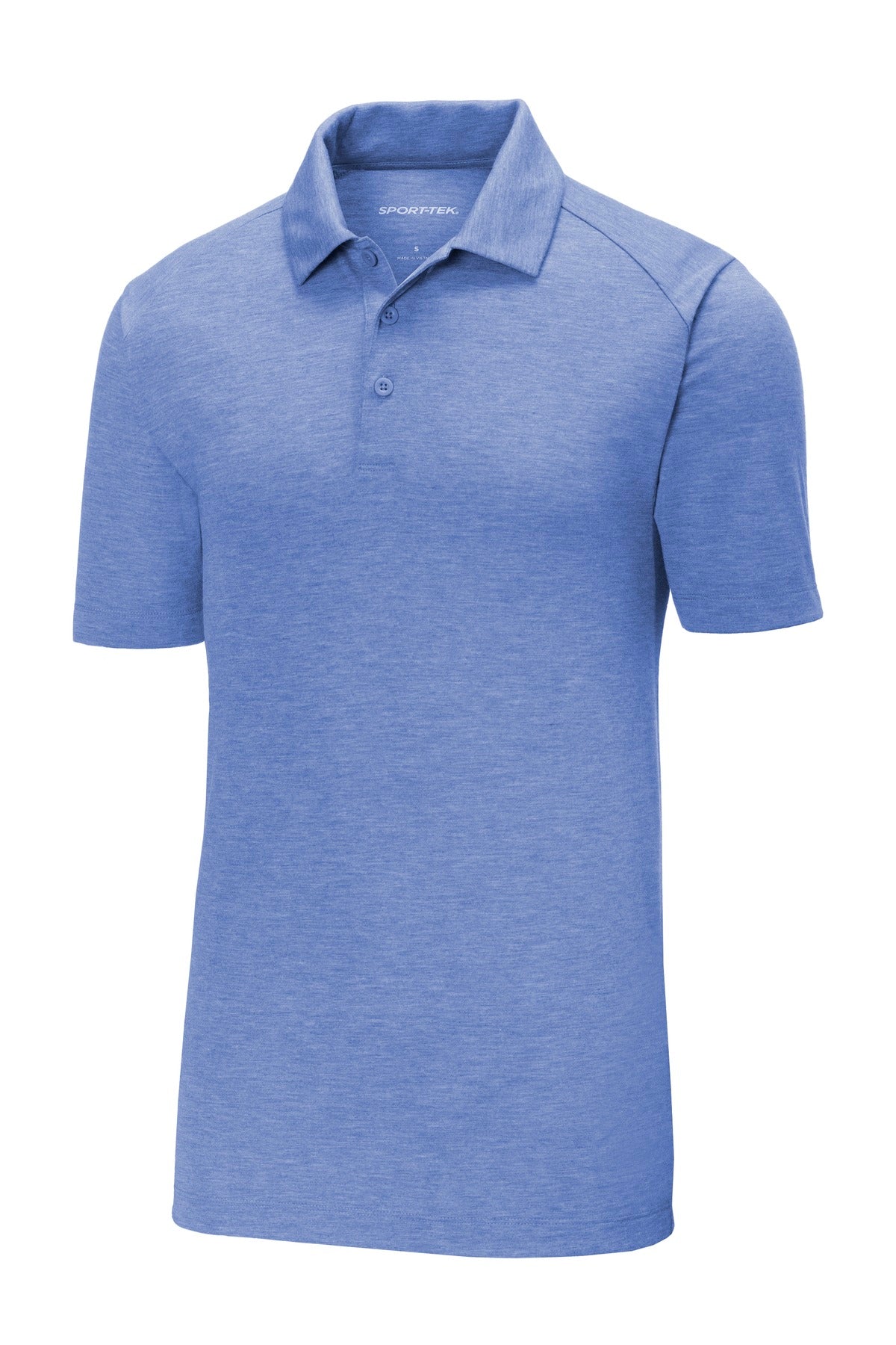 Sport-Tek® PosiCharge® Tri-Blend Wicking Polo