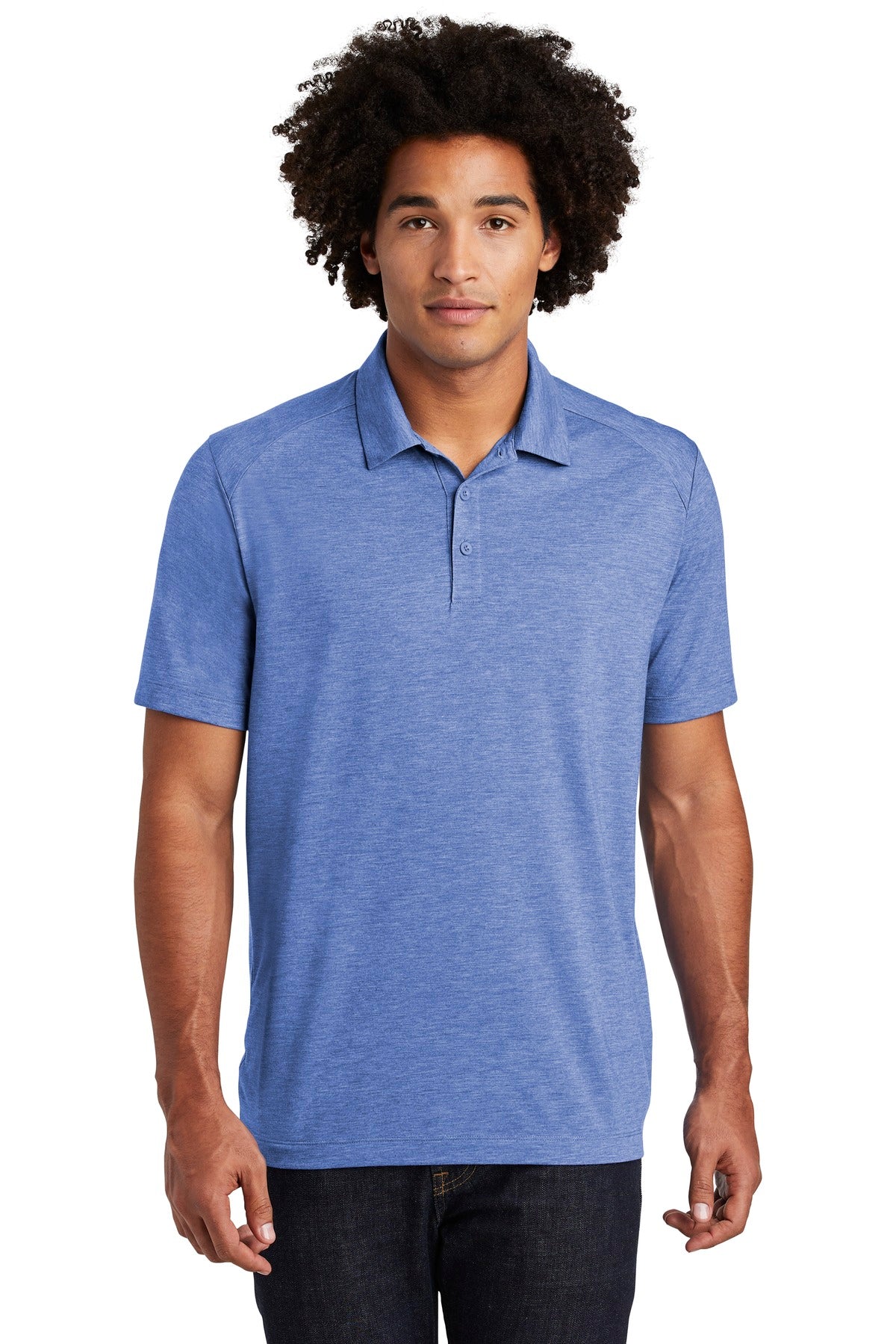 Sport-Tek® PosiCharge® Tri-Blend Wicking Polo