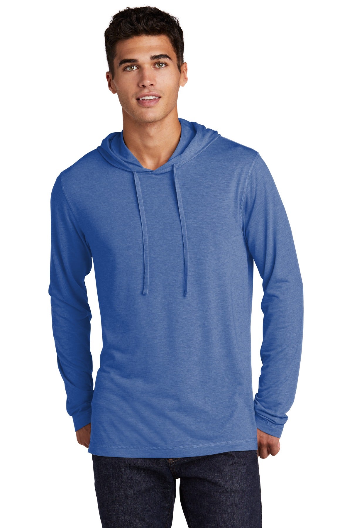 Sport-Tek® PosiCharge® Tri-Blend Wicking Long Sleeve Hoodie