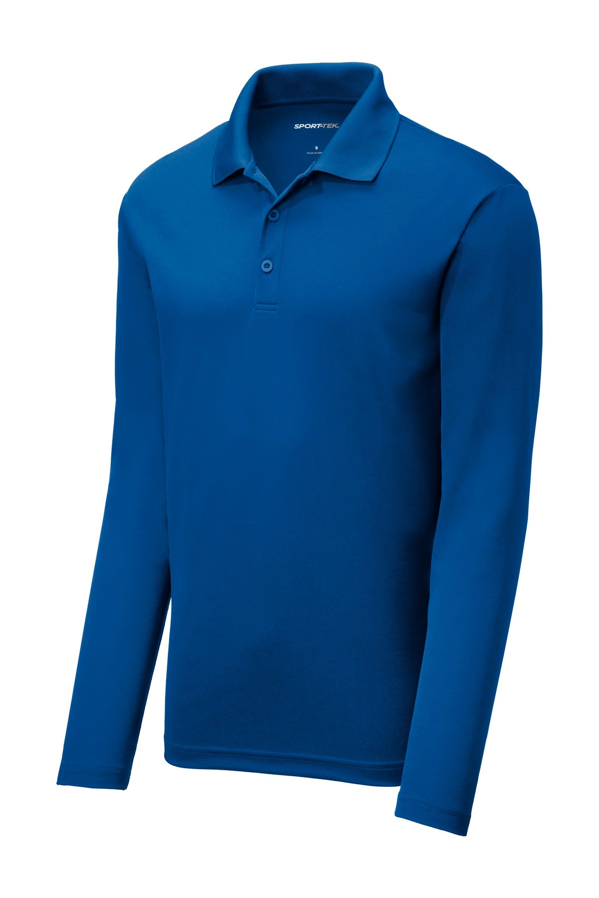 Sport-Tek® PosiCharge® RacerMesh® Long Sleeve Polo