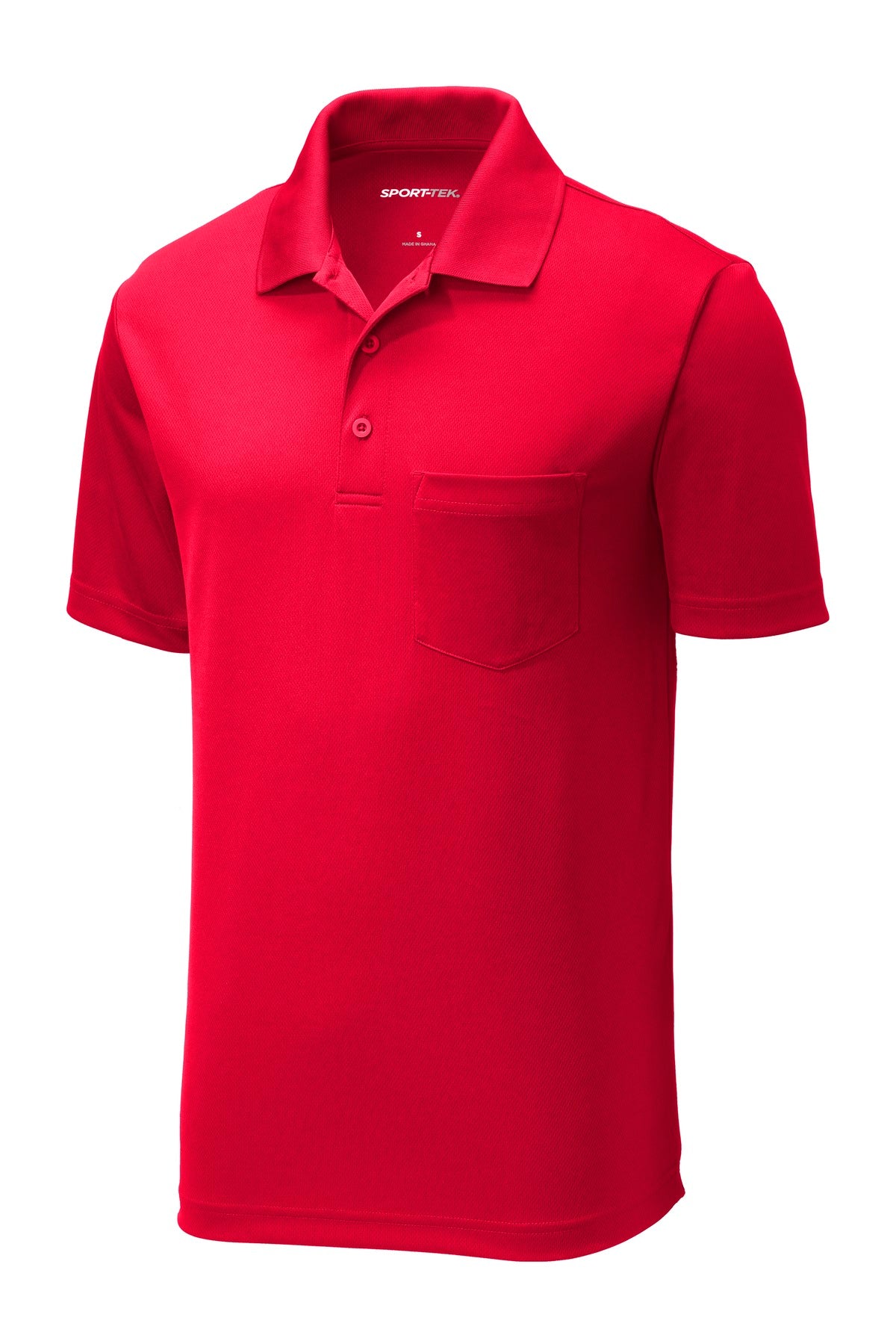 Sport-Tek® PosiCharge® RacerMesh® Pocket Polo