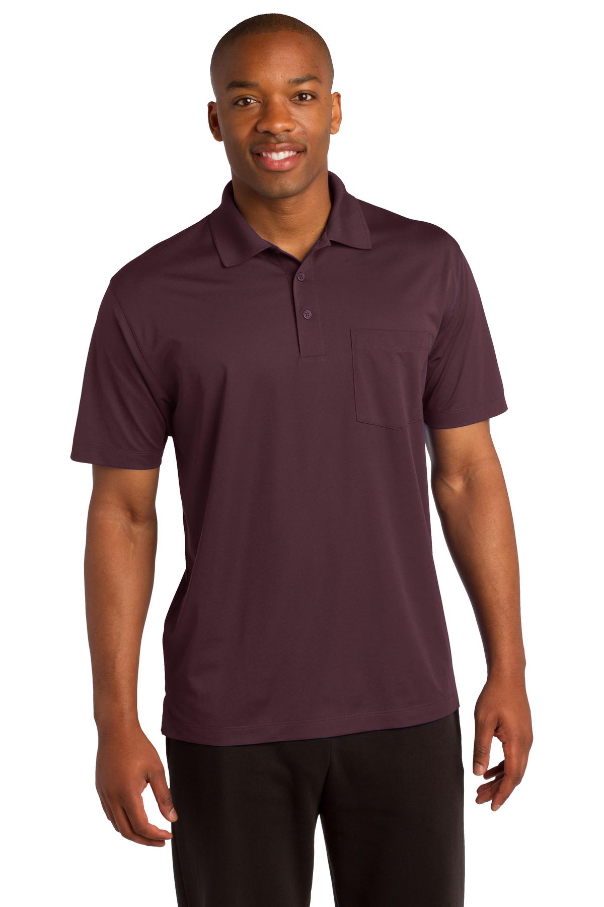 Sport-Tek® Micropique Sport-Wick® Pocket Polo
