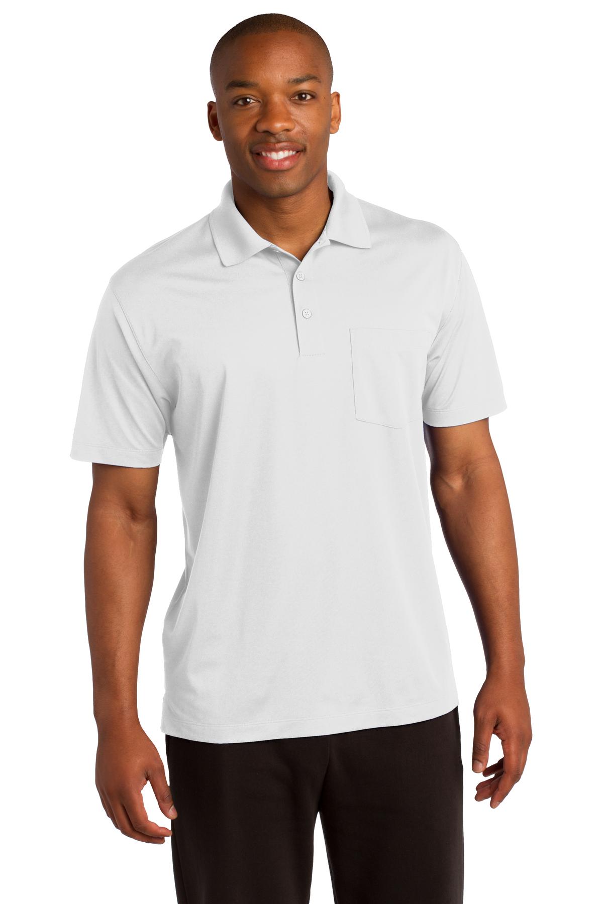 Sport-Tek® Micropique Sport-Wick® Pocket Polo