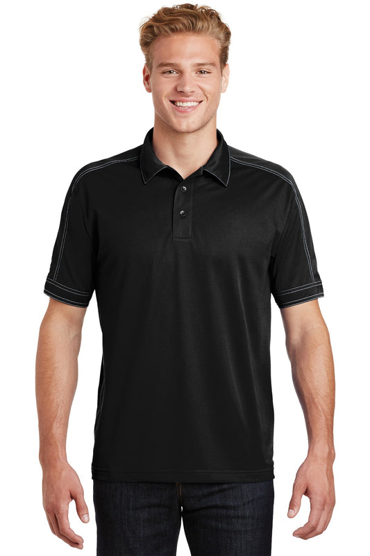 Sport-Tek® Contrast Stitch Micropique Sport-Wick® Polo