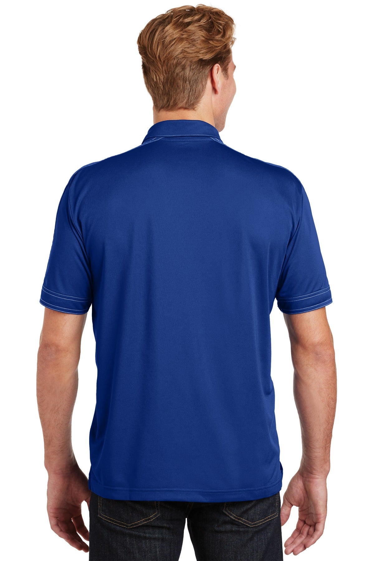 Sport-Tek® Contrast Stitch Micropique Sport-Wick® Polo