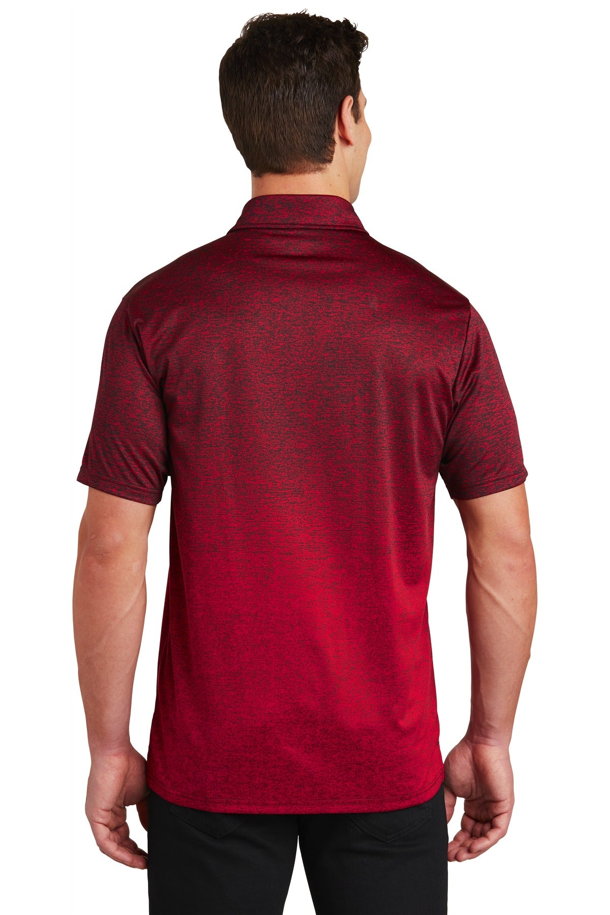 Sport-Tek® Ombre Heather Polo
