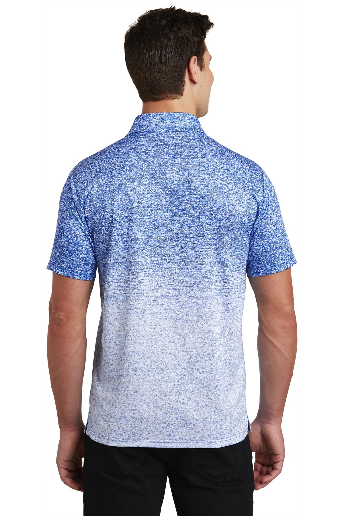 Sport-Tek® Ombre Heather Polo