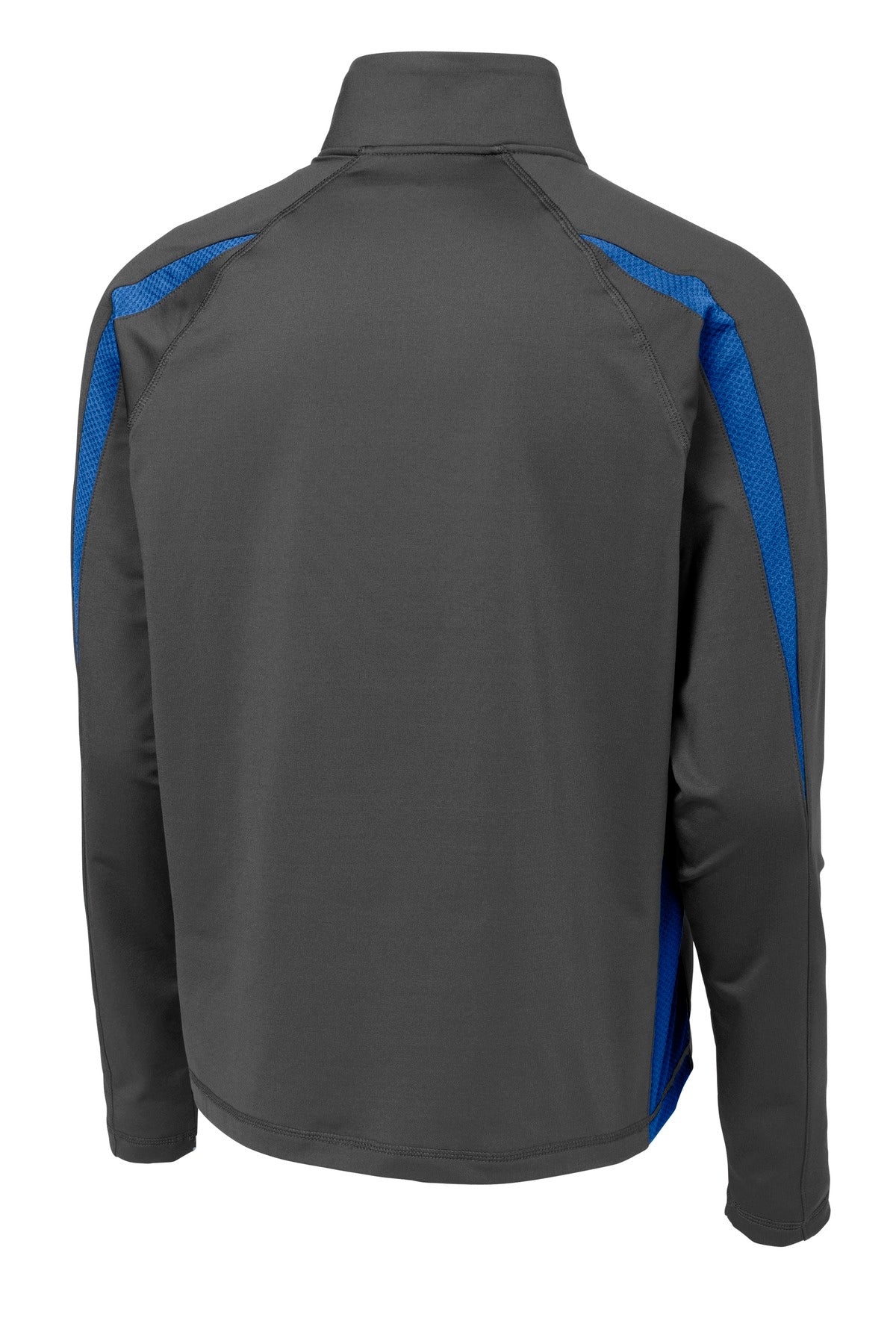 Sport-Tek® Sport-Wick® Stretch 1/2-Zip Colorblock Pullover