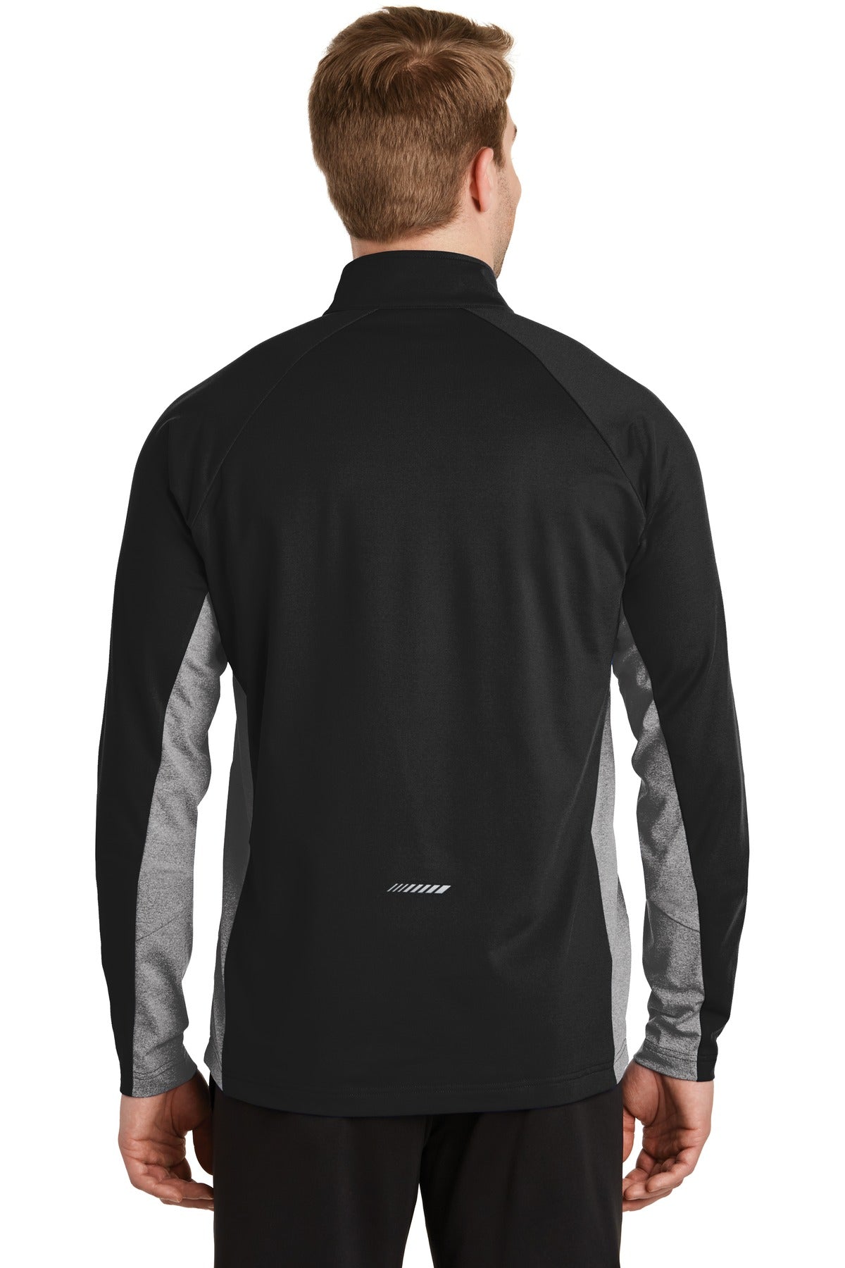 Sport-Tek® Sport-Wick® Stretch Contrast 1/4-Zip Pullover