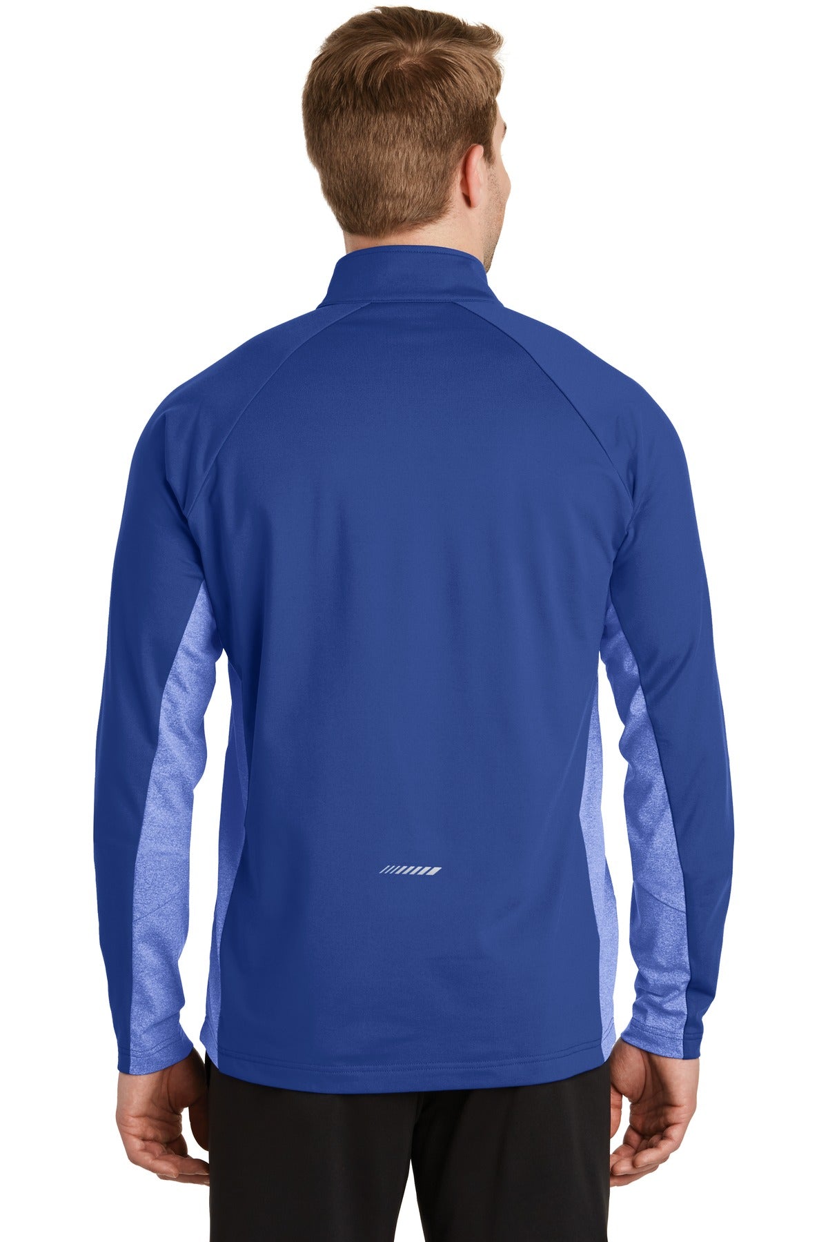Sport-Tek® Sport-Wick® Stretch Contrast 1/4-Zip Pullover