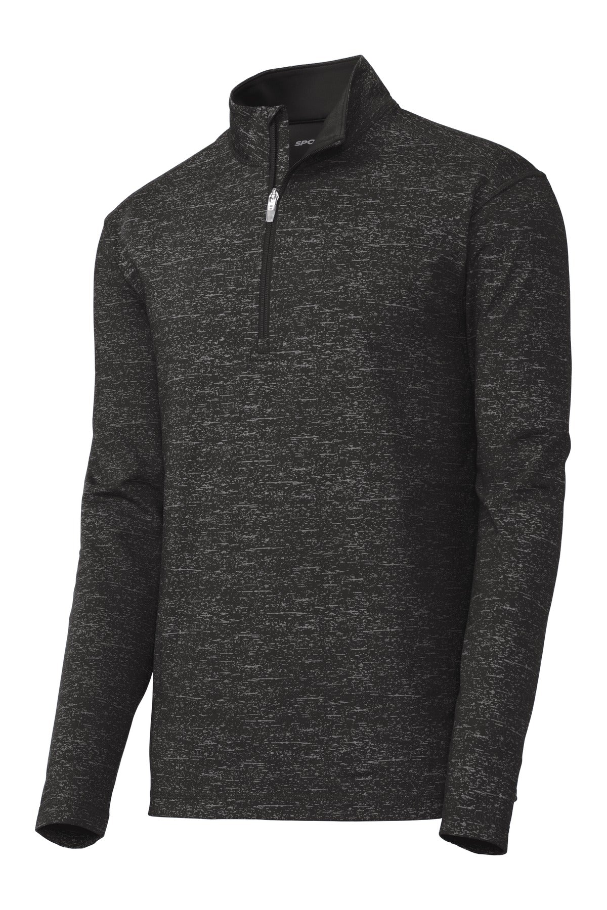 Sport-Tek® Sport-Wick® Stretch Reflective Heather 1/2-Zip Pullover