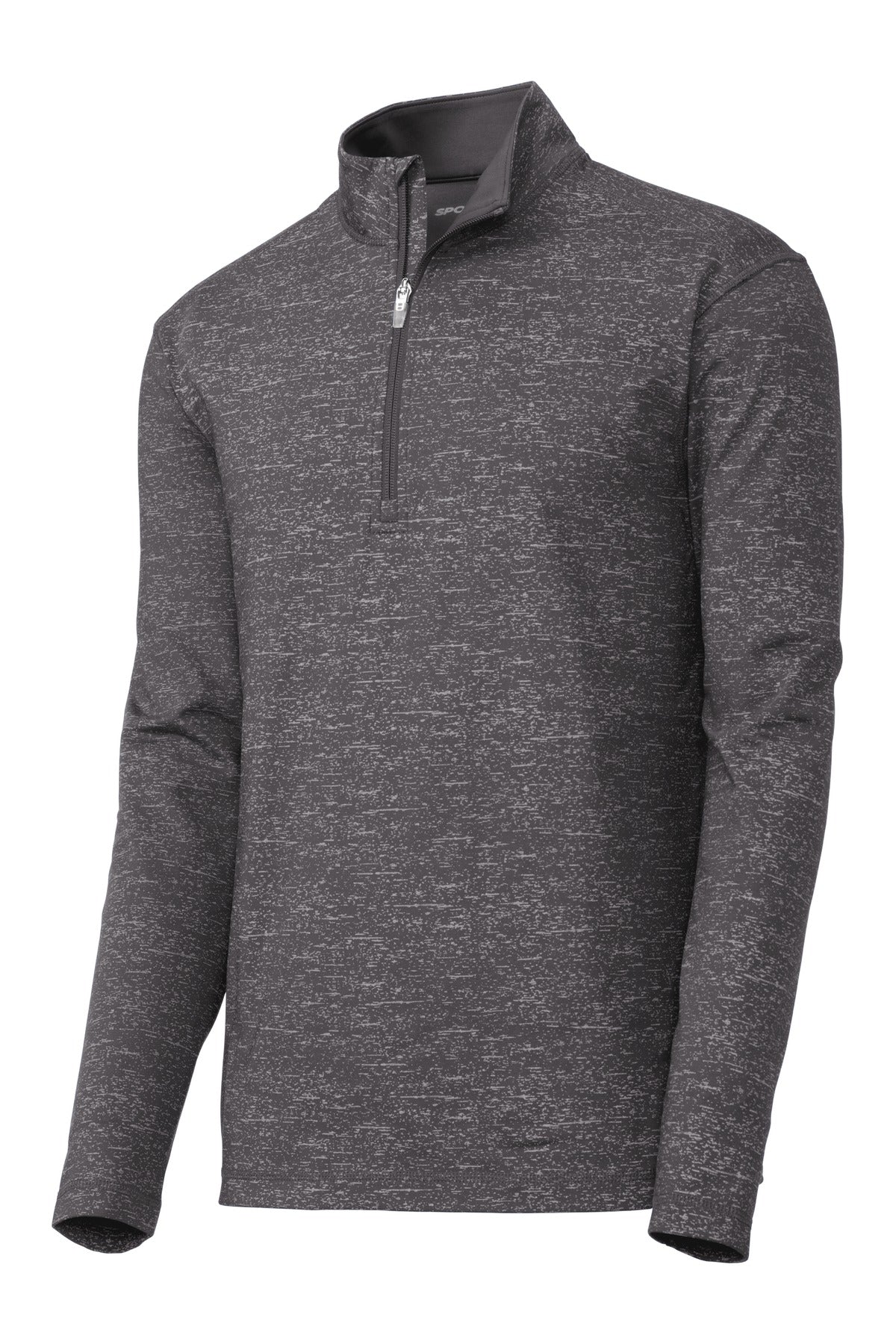 Sport-Tek® Sport-Wick® Stretch Reflective Heather 1/2-Zip Pullover