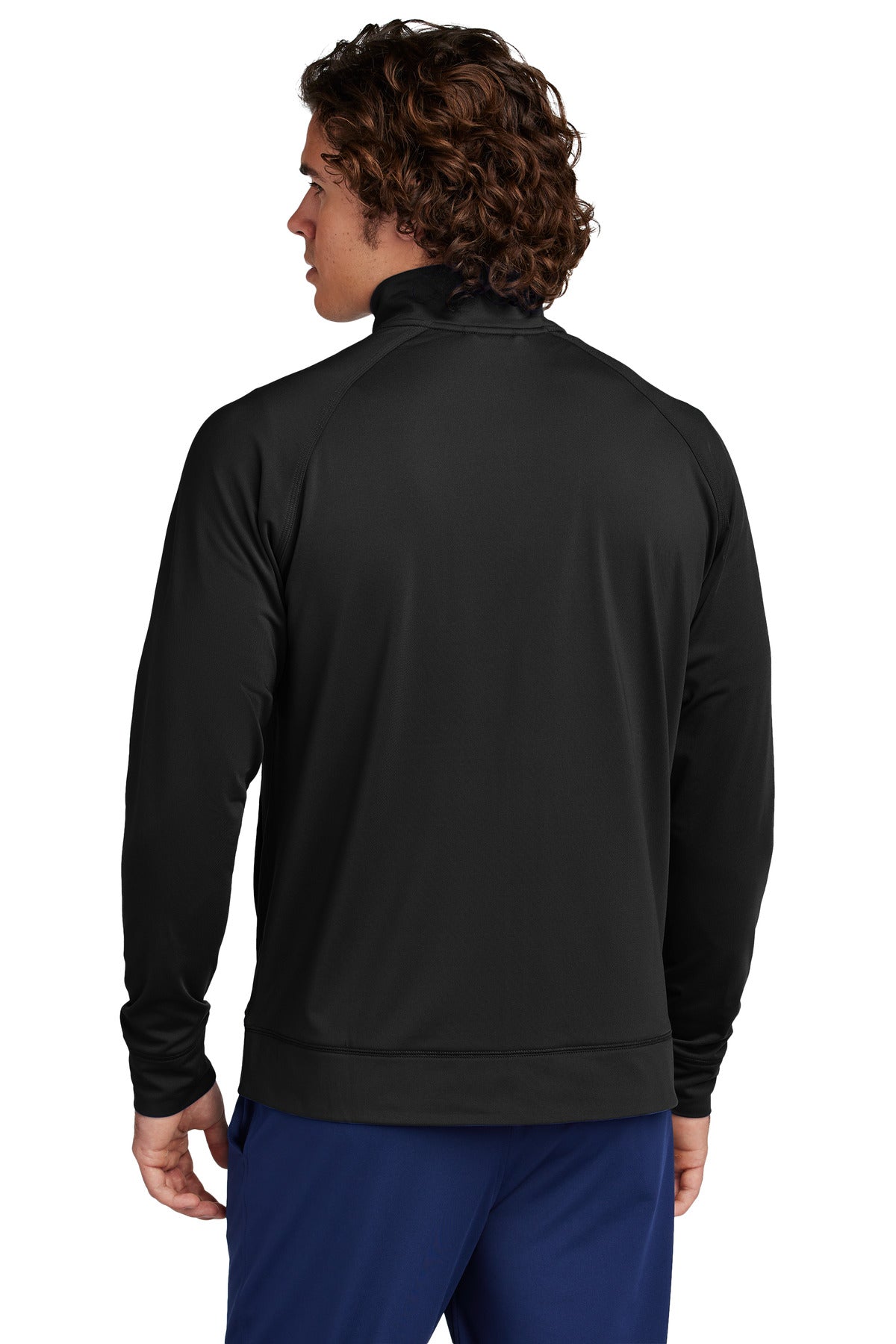 Sport-Tek® Sport-Wick® Stretch Full-Zip Cadet Jacket