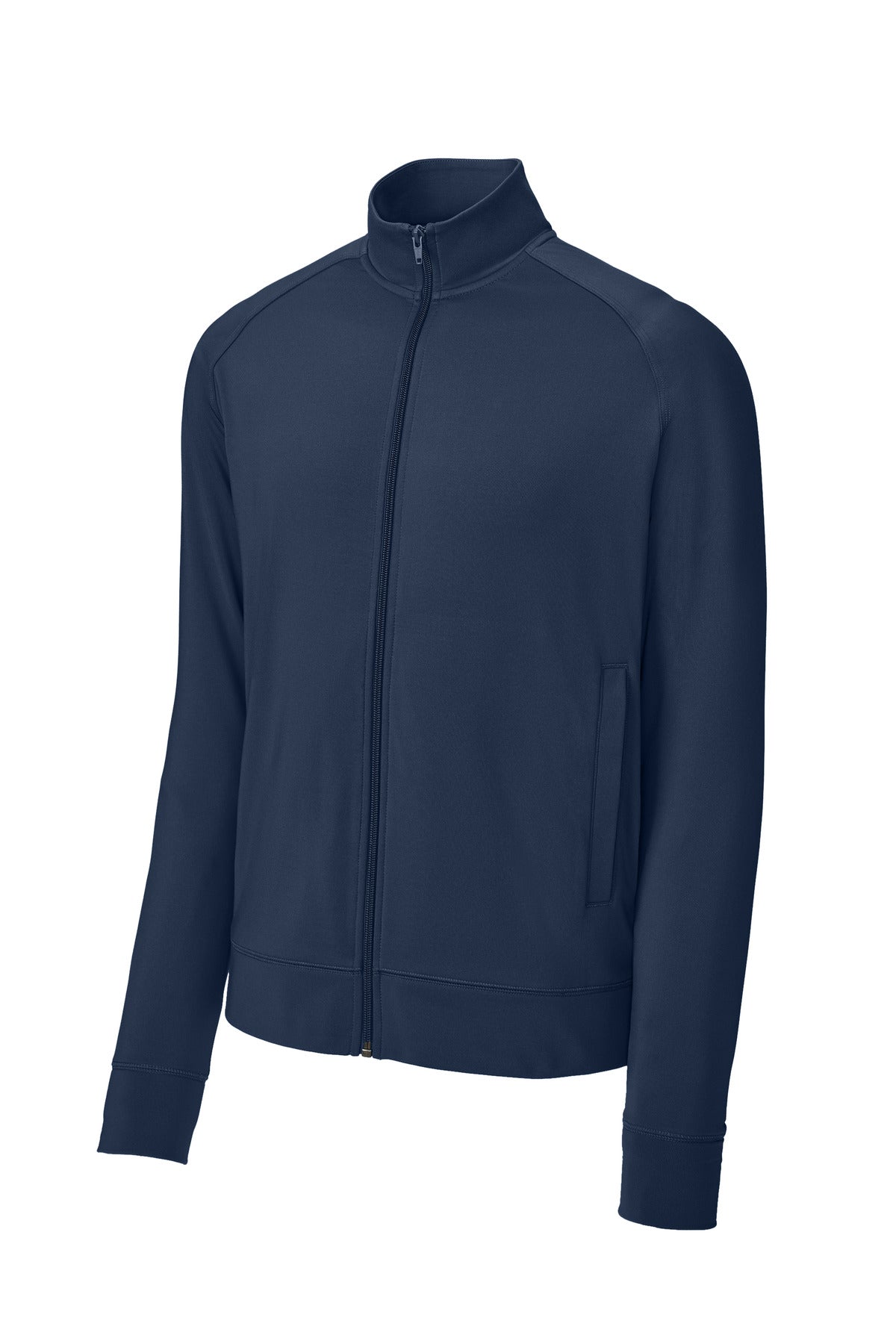 Sport-Tek® Sport-Wick® Stretch Full-Zip Cadet Jacket