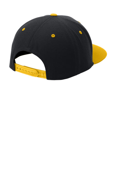 Sport-Tek® YP Classics® Flat Bill Snapback Cap