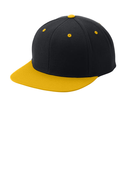 Sport-Tek® YP Classics® Flat Bill Snapback Cap