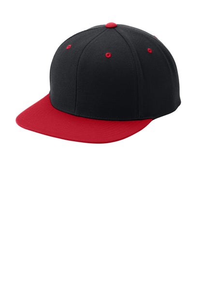 Sport-Tek® YP Classics® Flat Bill Snapback Cap