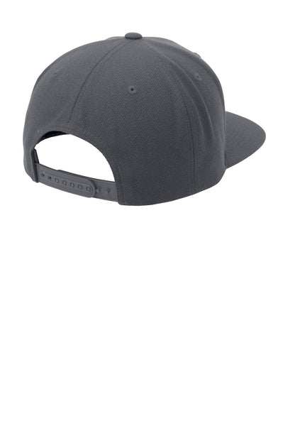 Sport-Tek® YP Classics® Flat Bill Snapback Cap