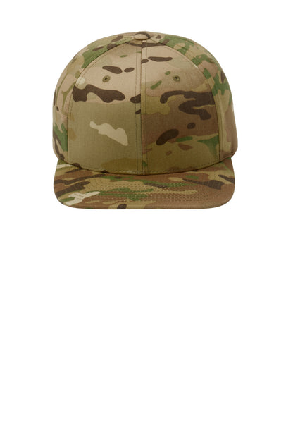 Sport-Tek® YP Classics® Flat Bill Snapback Cap