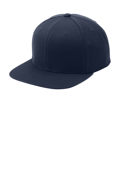 Sport-Tek® YP Classics® Flat Bill Snapback Cap