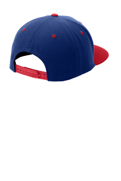 Sport-Tek® YP Classics® Flat Bill Snapback Cap