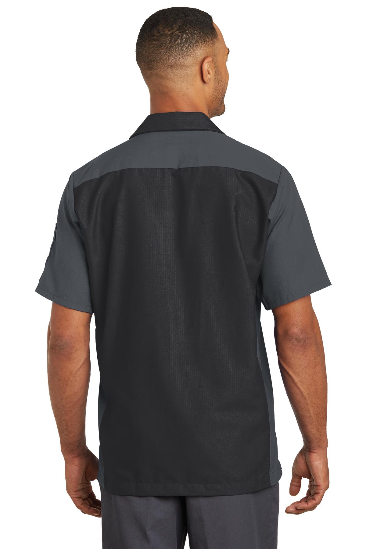 Red Kap® Short Sleeve Ripstop Crew Shirt