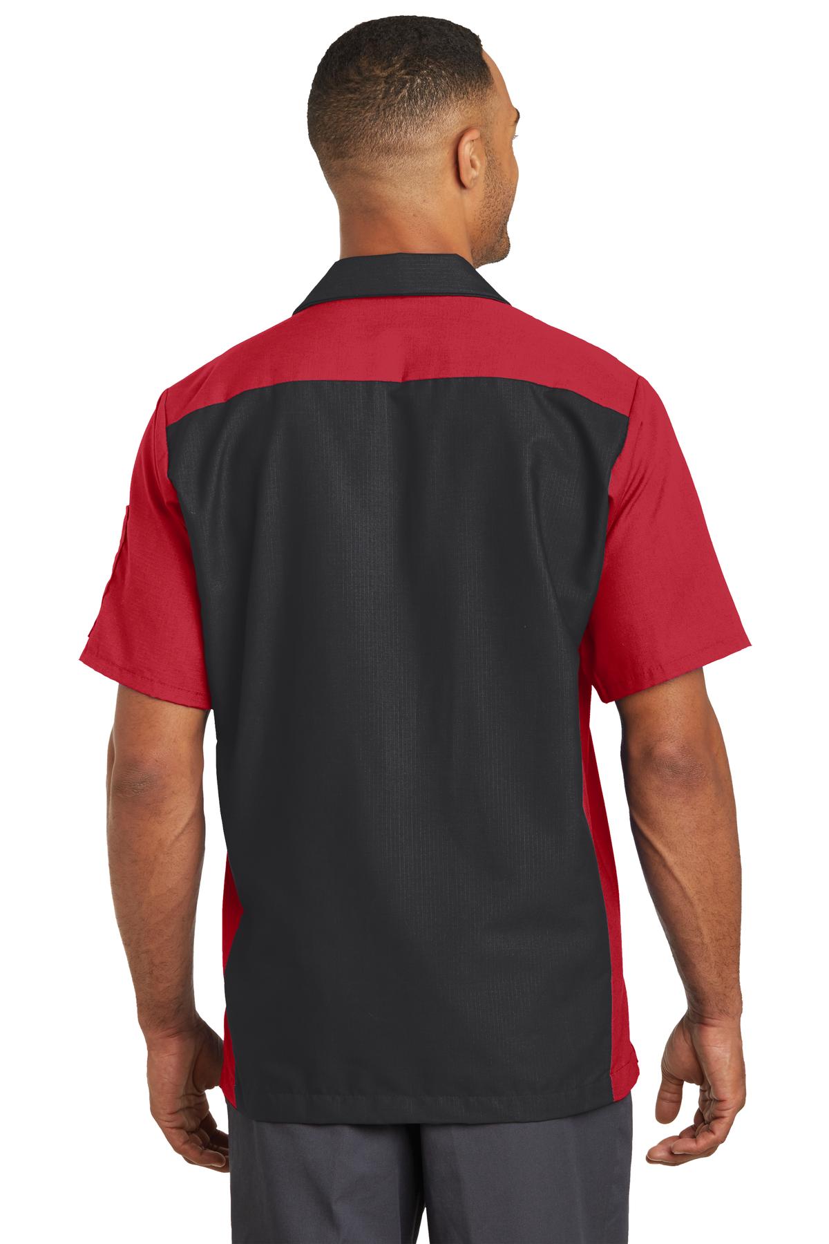 Red Kap® Short Sleeve Ripstop Crew Shirt