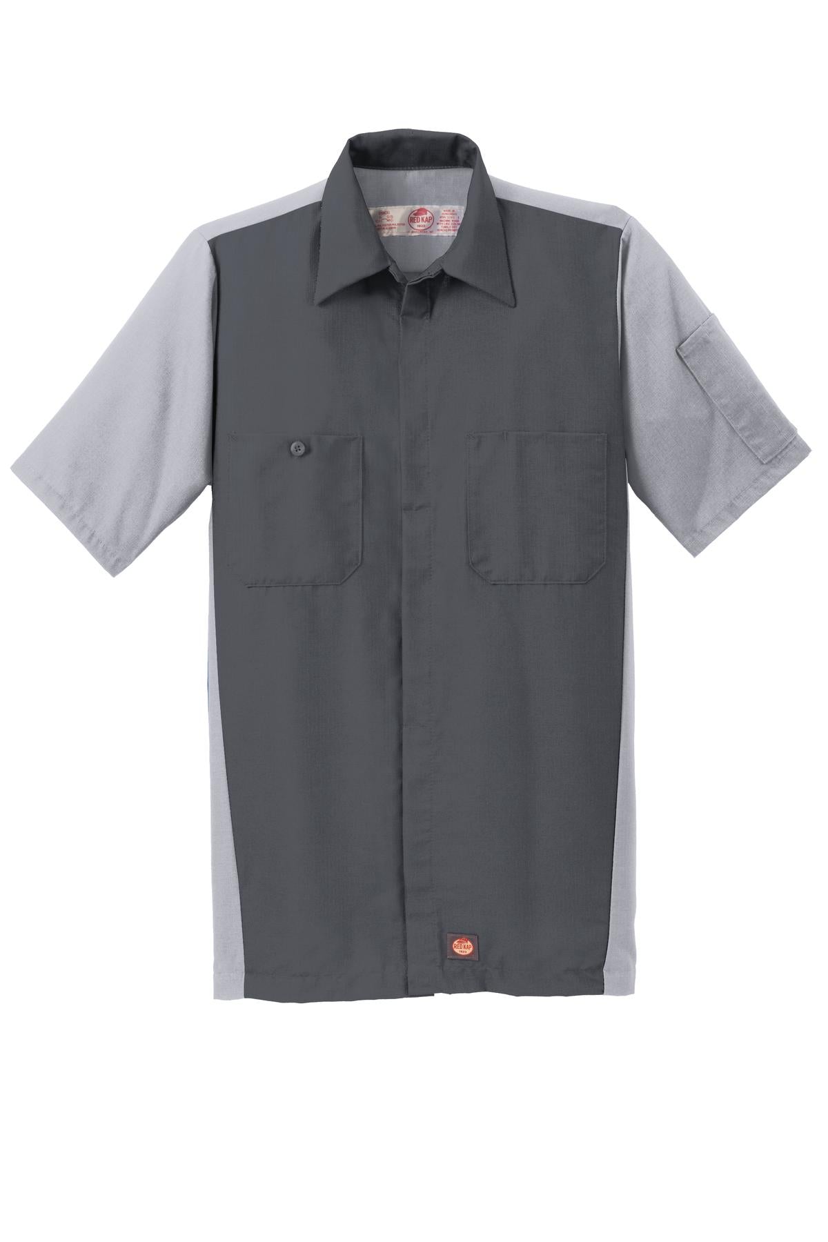 Red Kap® Short Sleeve Ripstop Crew Shirt