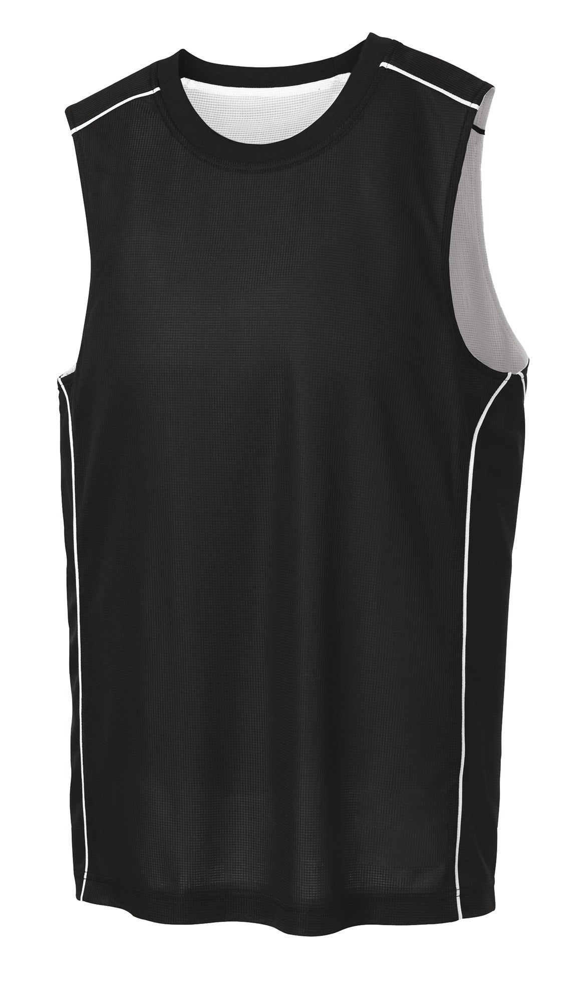 Sport-Tek® PosiCharge® Mesh Reversible Sleeveless Tee