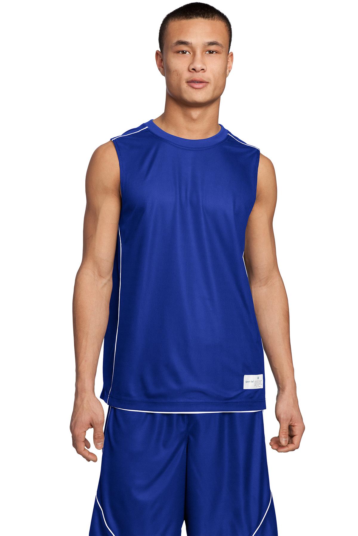 Sport-Tek® PosiCharge® Mesh Reversible Sleeveless Tee