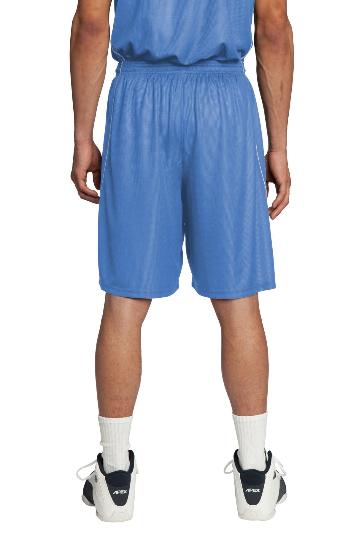 Sport-Tek® PosiCharge® Mesh Reversible Spliced Short
