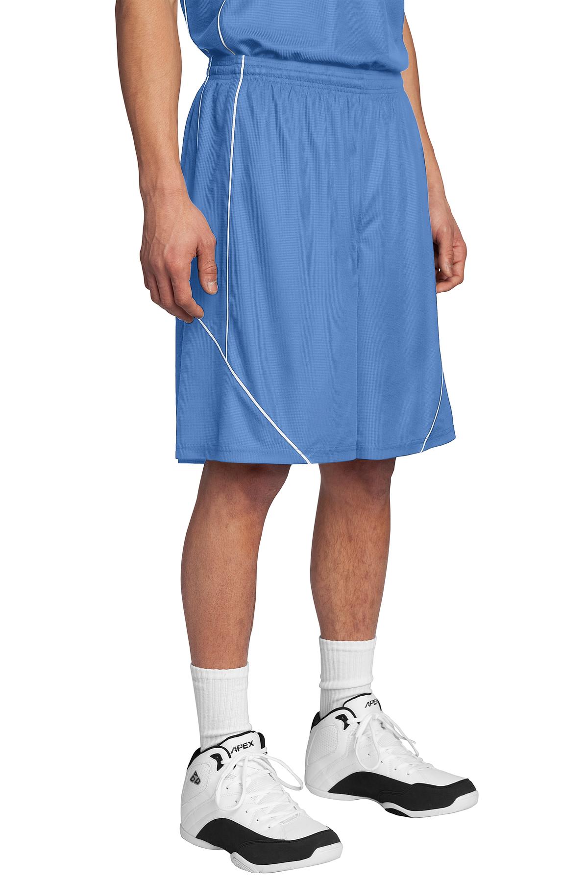 Sport-Tek® PosiCharge® Mesh Reversible Spliced Short